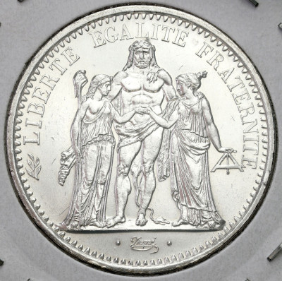Francja. 10 franków 1967 – SREBRO