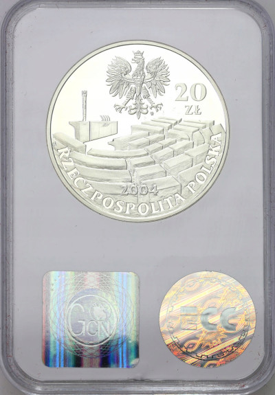 20 złotych 2004 Senat GCN PR69 – SREBRO