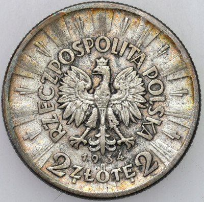 II RP. 2 złote 1934 Piłsudski