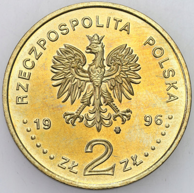 2 złote 1996 Zygmunt II August – NAJRZADSZA