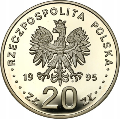III RP. 20 złotych 1995 Województwo Płockie