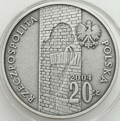 III RP 20 złotych 2004 Getto w Łodzi- SREBRO