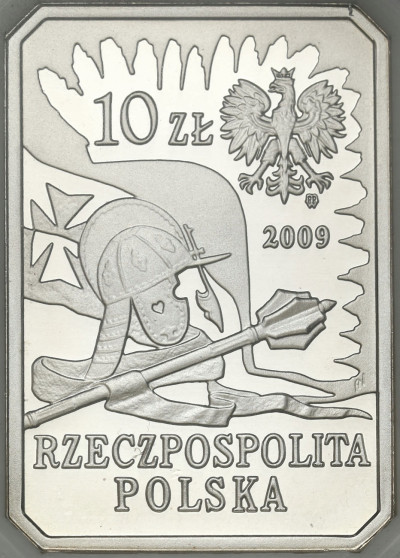III RP 10 złotych 2009 Husarz – SREBRO