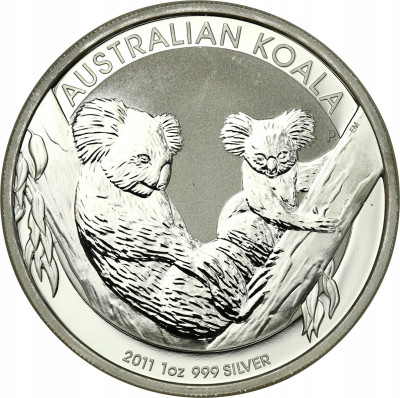 Australia 1 dolar 2011 koala uncja SREBRO