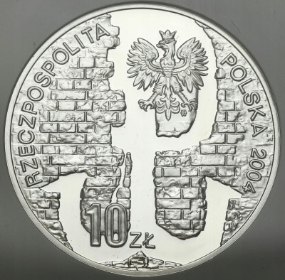 10 złotych 2004 Powstanie Warszawskie GCN PR70