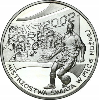 III RP. 10 złotych Korea Japonia 2002- SREBRO