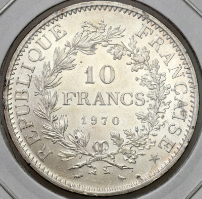 Francja. 10 franków 1970 – SREBRO