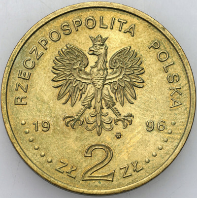 III RP. 2 złote 1996 Henryk Sienkiewicz – RZADKIE