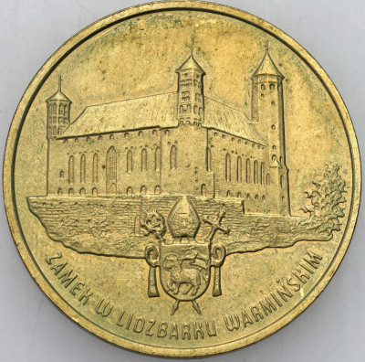 2 złote 1996 Zamek w Lidzbarku Warmińskim RZADSZE
