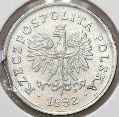 III RP. 50 groszy 1992 – DESTRUKT