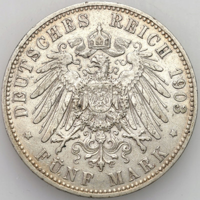 Niemcy, Prusy. 5 marek 1903 A, Berlin