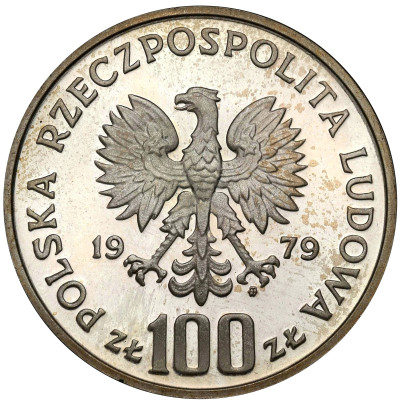 PRL. 100 złotych 1979 Kozica – SREBRO
