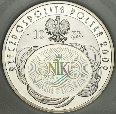 III RP. 10 złotych 2009 NIK – SREBRO