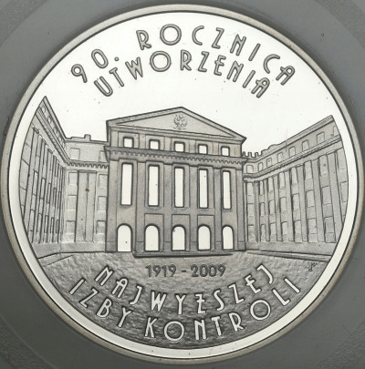 III RP. 10 złotych 2009 NIK – SREBRO