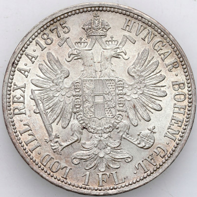 Austria. FJ I. 1 Floren 1875, Wiedeń – SREBRO