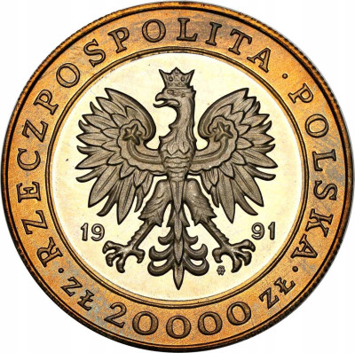 20.000 złotych 1991 225 lat Mennicy