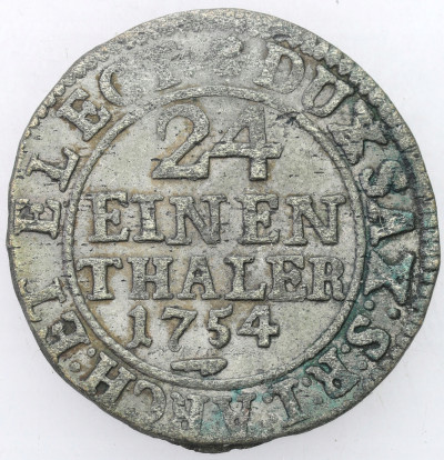August III. 1/24 talara (grosz) 1754 FWôF, Drezno