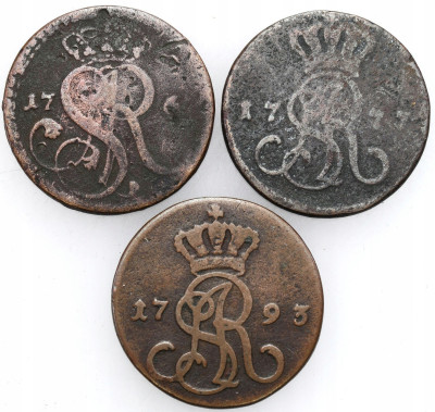 S. A. Poniatowski Grosz 1767? G Kraków 1777 i 1793