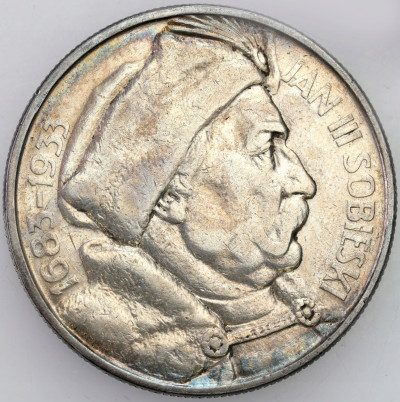 II RP. 10 złotych 1933 Sobieski – SREBRO