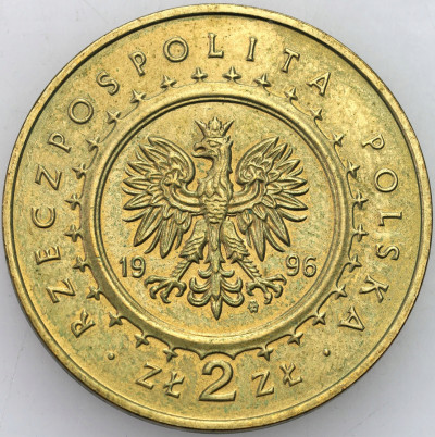 2 złote 1996 Zamek w Lidzbarku Warmińskim RZADSZE