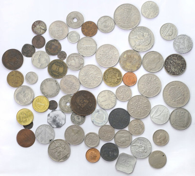 Świat, zestaw monet, 295 g