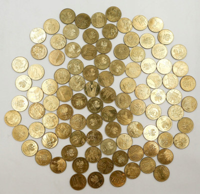 2 złote GN 2000-2014 RÓŻNE – 100 sztuk