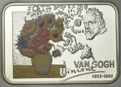 Polska / Niue 1 dolar 2007 Vincent van Gogh SREBRO