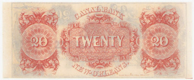 USA Canal Bank New Orleans. 20 dolarów seria B