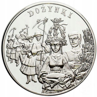 III RP. 20 złotych 2004 Dożynki – SREBRO