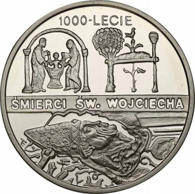 10 złotych 1997 Śmierć św. Wojciecha