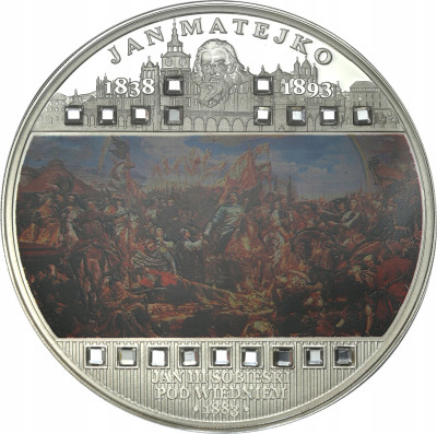Medal Jan Matejko Bitwa pod Wiedniem - SREBRO