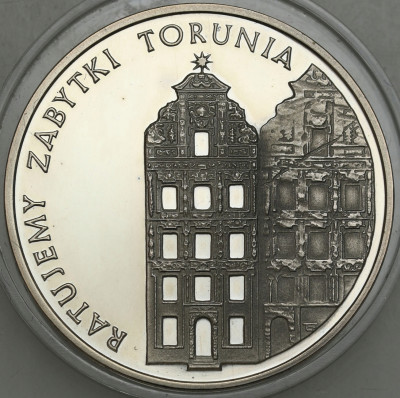 PRL. 5.000 złotych 1989 Zabytki Torunia – SREBRO