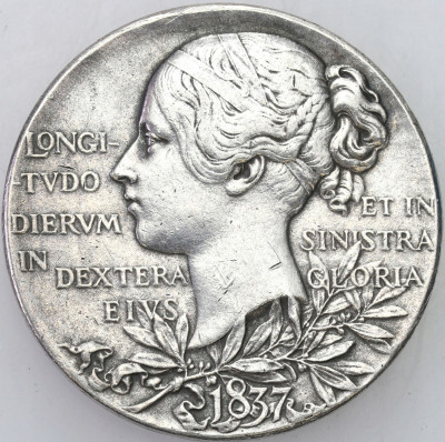 Wielka Brytania, Medalik Wiktoria 1897 - SREBRO
