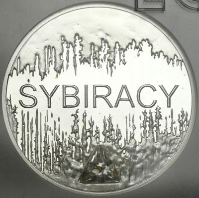 10 złotych 2008 Sybiracy - GCN PR70 – SREBRO