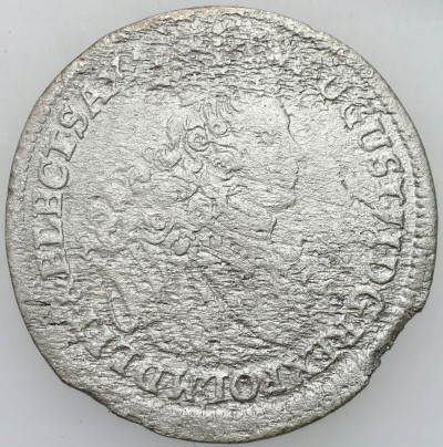 August II Mocny Szóstak (6 groszy) 1702 EPH, Lipsk