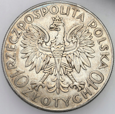 II RP. 10 złotych 1933 Sobieski – SREBRO