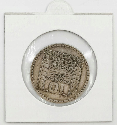 Francja. 10 franków 1933 – SREBRO