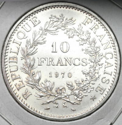 Francja. 10 franków 1970 – SREBRO