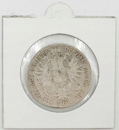 Austria. 1 floren, 1879 – SREBRO