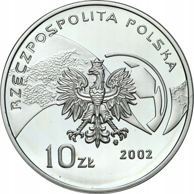 III RP. 10 złotych Korea Japonia 2002- SREBRO