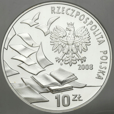 10 złotych 2008 Rocznica Marca - GCN PR70 – SREBRO