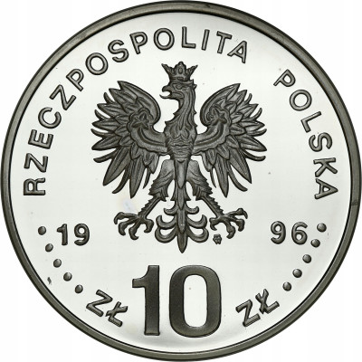 10 złotych 1996 Mazurek Dąbrowskiego - SREBRO