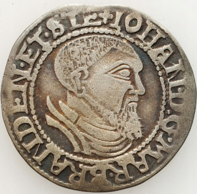 Śląsk. Jan Kostrzyński. Grosz 1544, Krosno