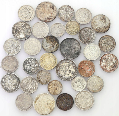 Rosja. 10,15,20 Kopiejek – zestaw monet 30 szt