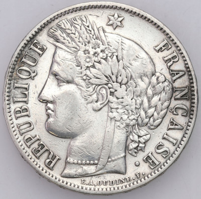 Francja. 5 franków 1850 A, Paryż