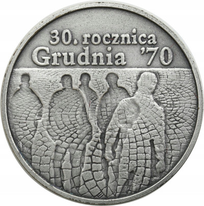 10 złotych 2000 Rocznica grudnia '70 - SREBRO