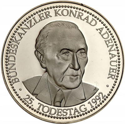 Niemcy, RFN. Medal Kanclerz Konrad Adenauer