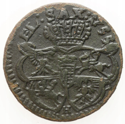 August III. Grosz (3 szelągi) 1755 H, Gubin