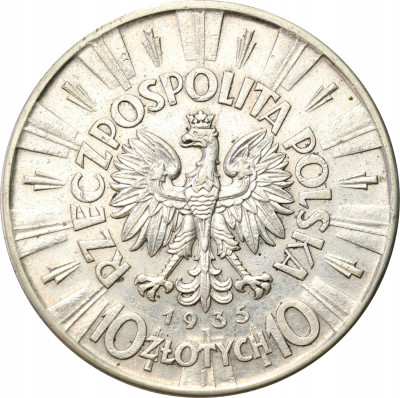 II RP. 10 złotych 1935 Piłsudski