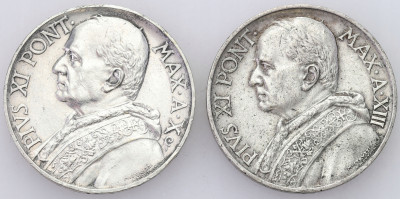 Watykan. 10 lirów 1931 i 1934, Rzym